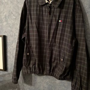 Men’s plaid Tommy Hilfiger jacket size XL